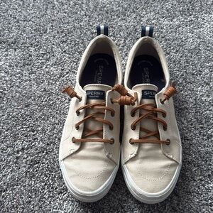 Womens Sperry top sider size 8 canvas shoes